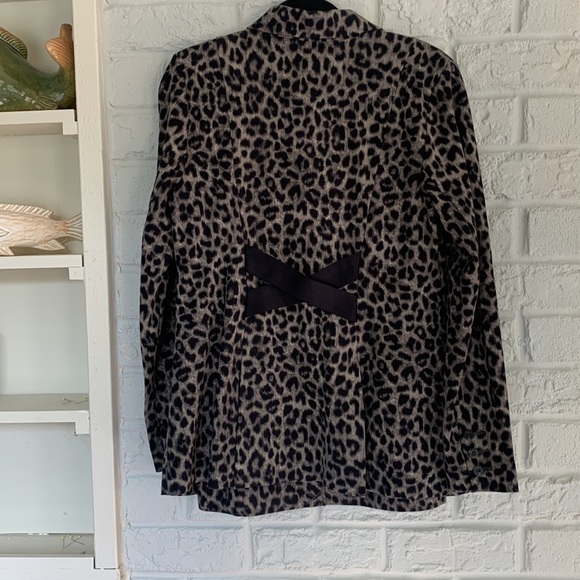 CAbi Leopard Print Skirt Set - Black and Brown - Picture 9 of 16